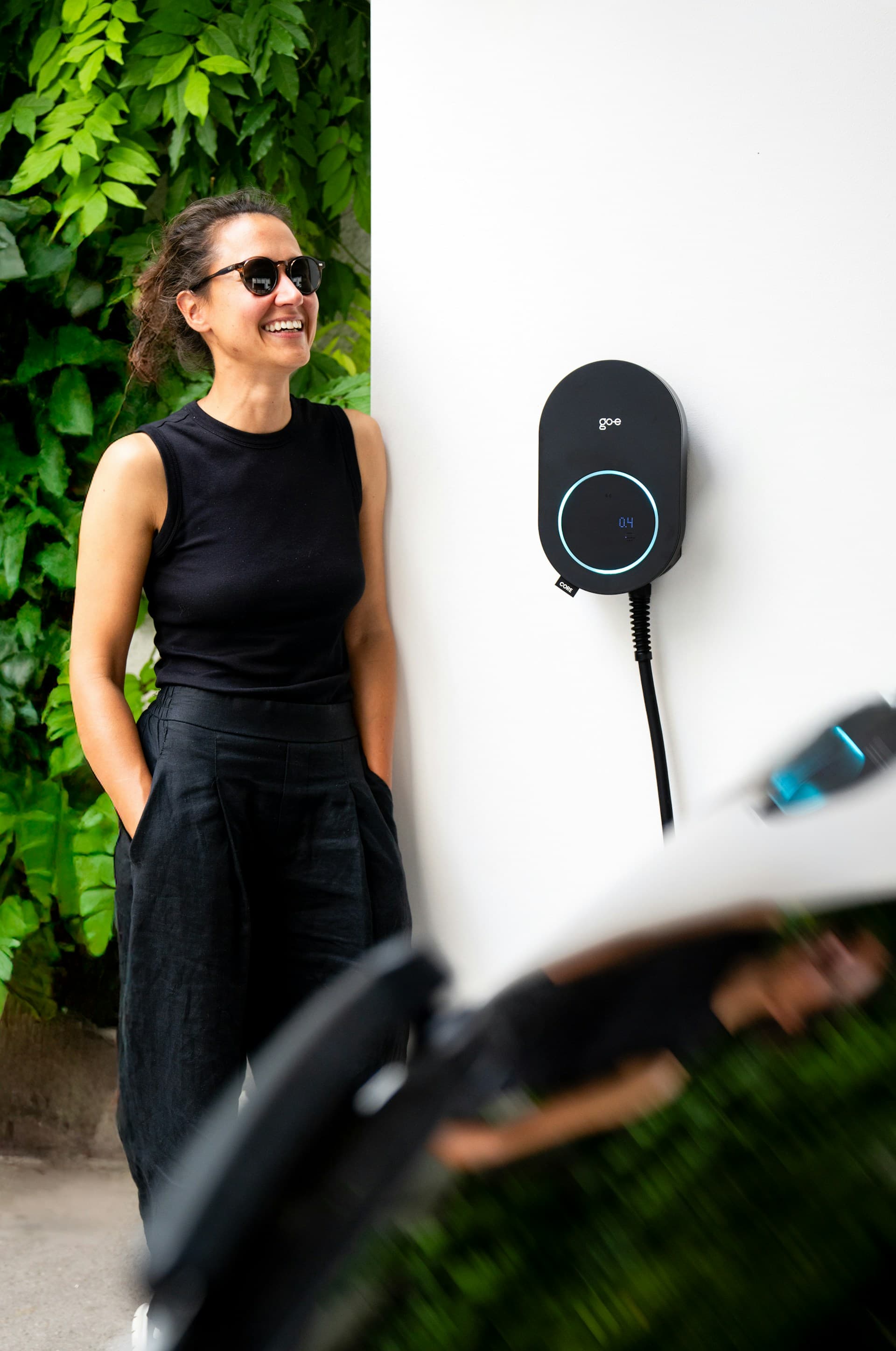 Wallbox an einem Stellplatz